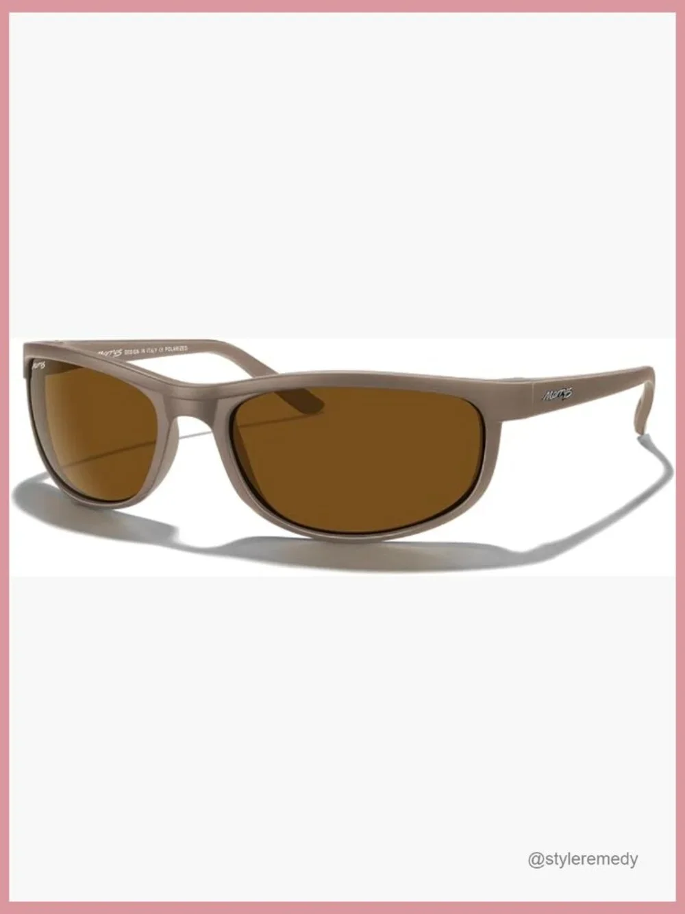 Wrap Around Polarized Sunglasses for Men Women Driving Fishing Cycling Running